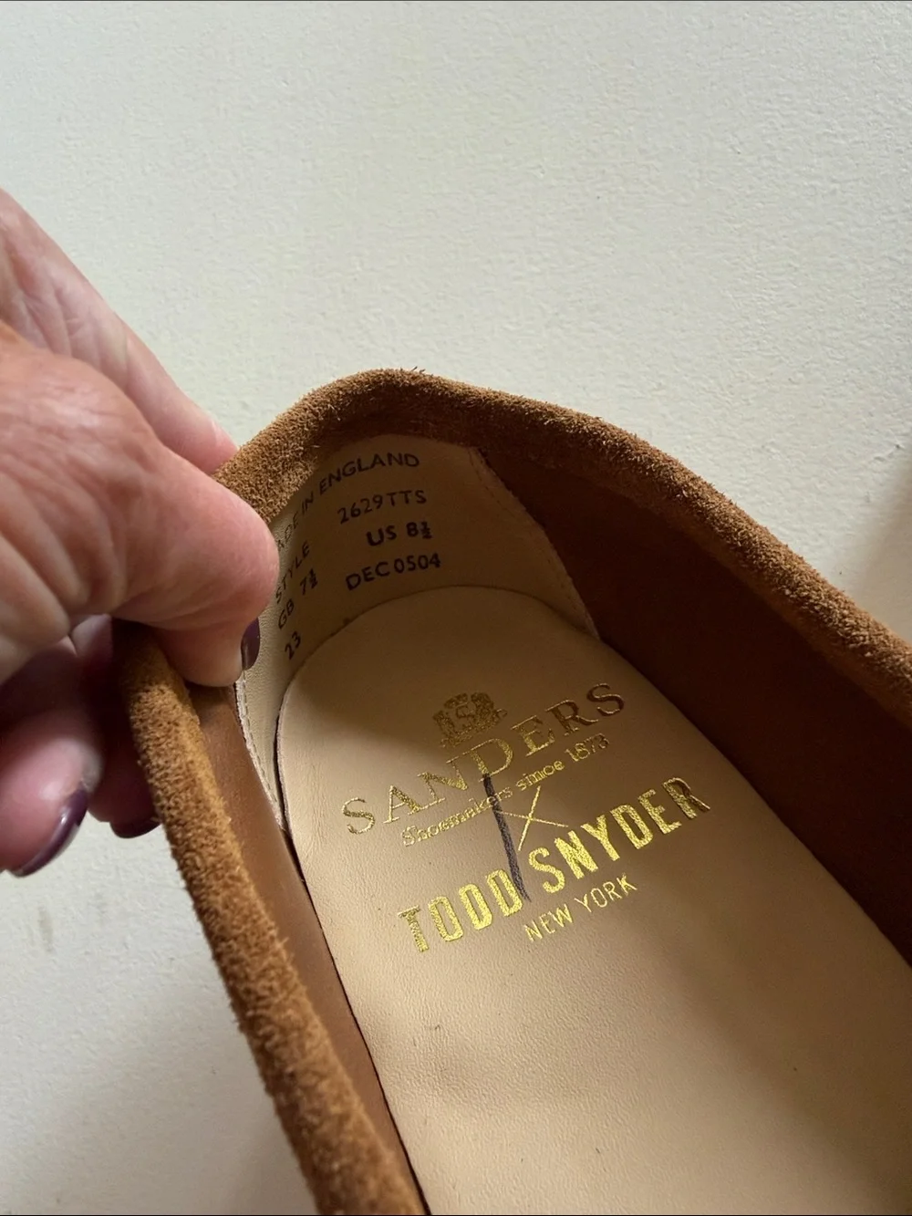 Todd Snyder suede penny
